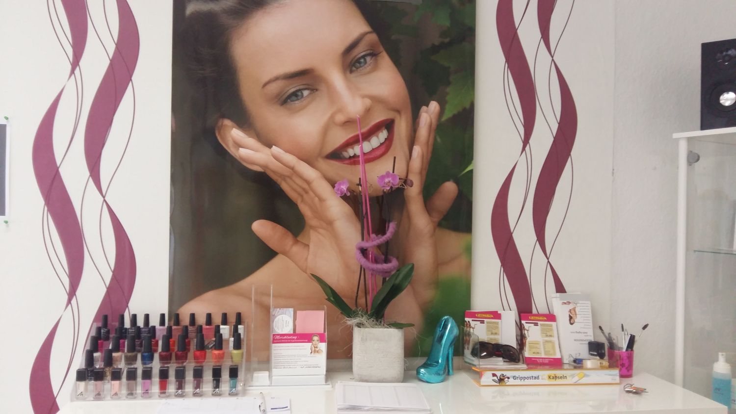 Produkte im Salon